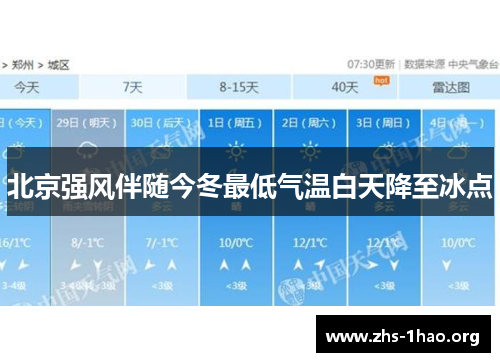北京强风伴随今冬最低气温白天降至冰点 北京强风伴随今冬最低气温白天降至冰点